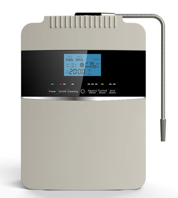 Alkaline Water Machine with pH Range 2.5-11.2 ORP -800 to +500 and Built-in Heating System