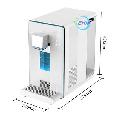3-Stage Filtration Hydrogen Water Machine with 1600 GPD Flow Rate and 1500 ppb Hydrogen Content