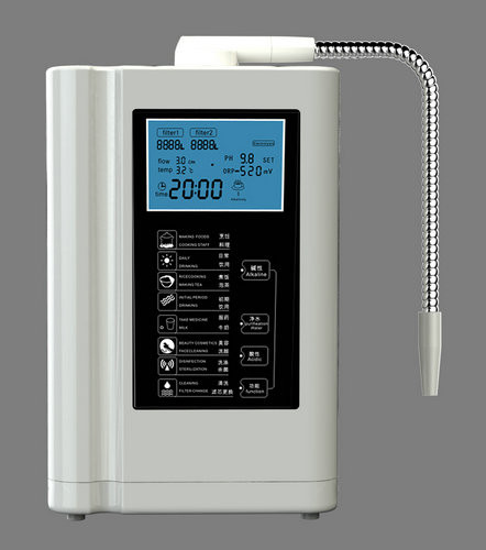 Εμπορική αλκαλική μηχανή Ionizer εγχώριου νερού με τη ζωηρόχρωμη οθόνη 3.8 ίντσας LCD