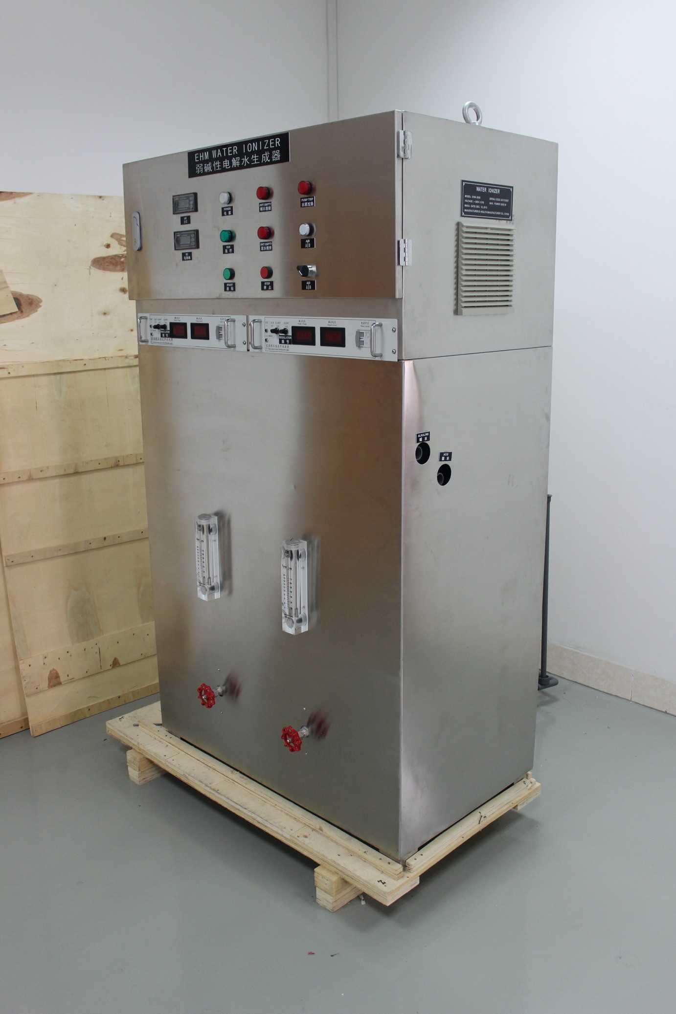 Νερό μεγάλης περιεκτικότητας ionizer που με το βιομηχανικό πρότυπο συστημάτων κατεργασίας ύδατος ehm-1000